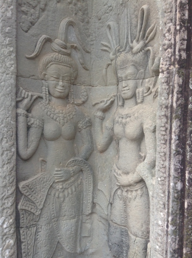 Apsara pair Angkor Wat